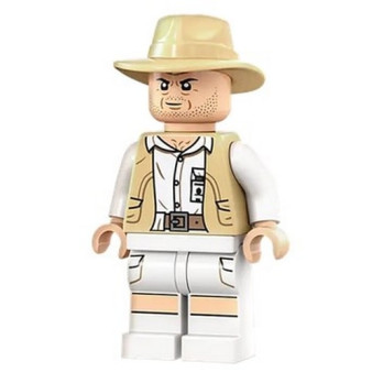 Minifigure Lego® Jurassic Park - Robert Muldoon
