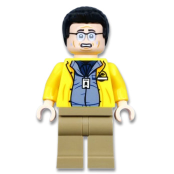 Minifigure Lego® Jurassic Park - Dennis Nedry
