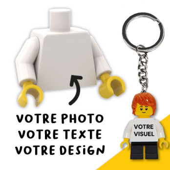 Porte Clé Figurine Enfant Lego® Personnalisable