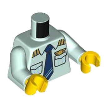 LEGO 6457709 TORSE POLICIER - AQUA