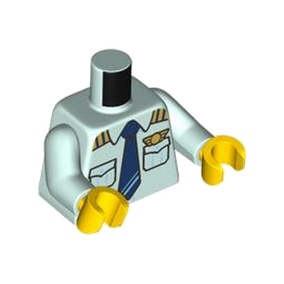 LEGO 6457709 TORSE POLICIER - AQUA