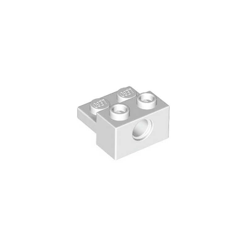 LEGO 6342970 BRIQUE 2X2, W/4.85 HOLE - BLANC
