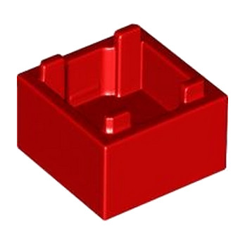 LEGO 6439748 BOX 2X2 - ROUGE