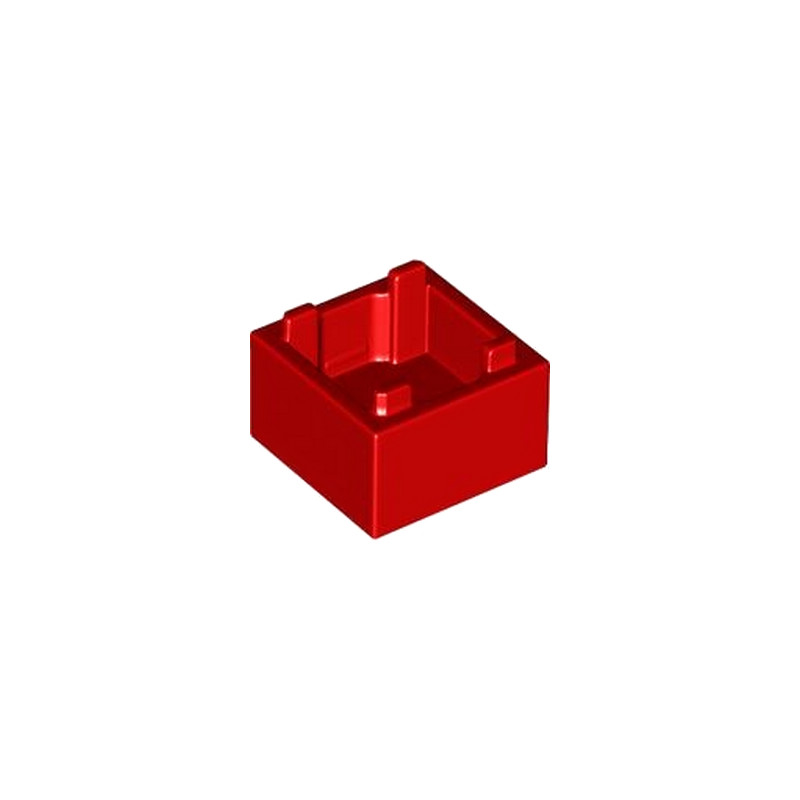LEGO 6439748 BOX 2X2 - ROUGE