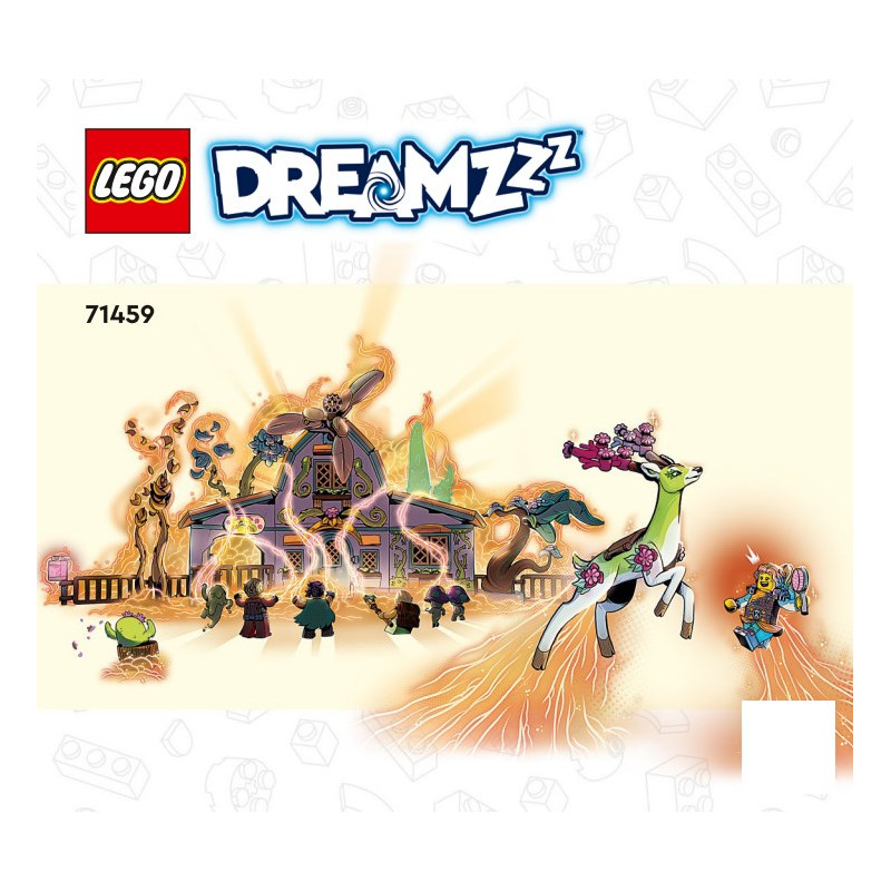 Notice / Instruction Lego® DREAMzz Pégase, L’écurie des créatures des rêves - 71459