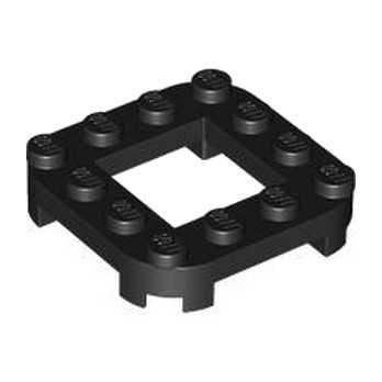 LEGO 6457556 PLATE 4X4 x 2/3 CREUX - NOIR
