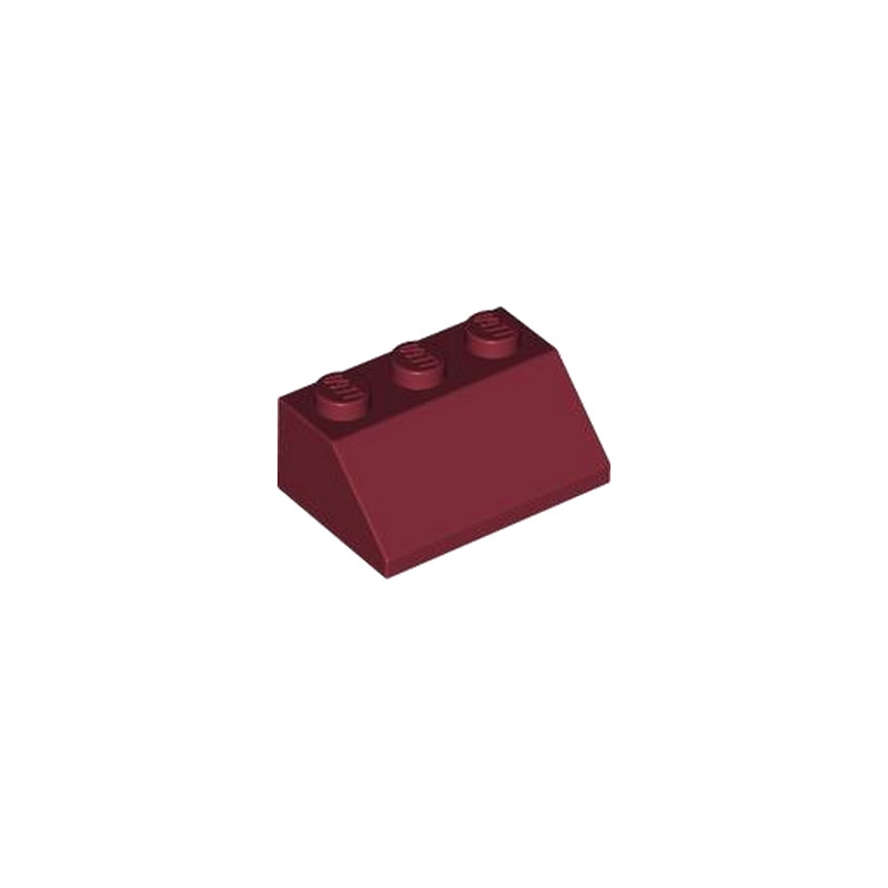 LEGO 6439884 ROOF TILE 2X3/45° - NEW DARK RED