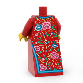 Kimono 0004 imprimée sur Brique Lego®