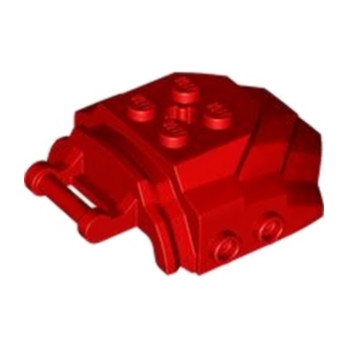 LEGO 6466698 DESIGN ELEMENT, 4X5X2 - RED