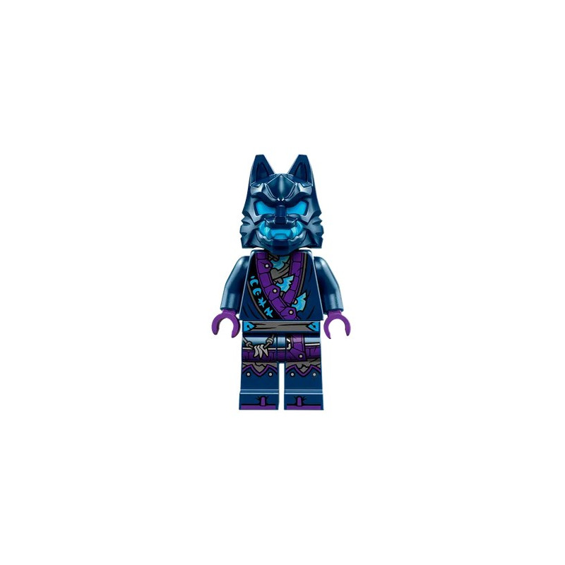 Minifigure Lego® Ninjago Dragons Rising - Wolf Mask Warrior