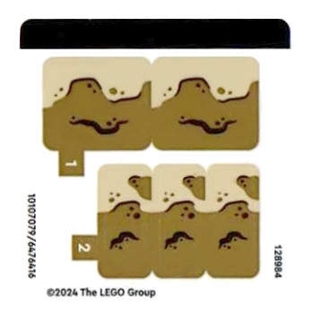 Stickers / Autocollant Lego - Marvel - 76280