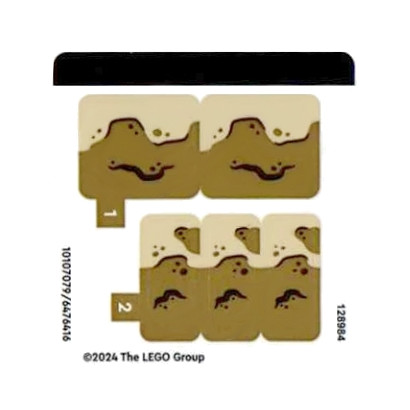 Stickers / Autocollant Lego - Marvel - 76280