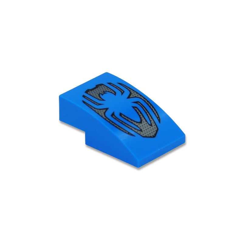 LEGO 6467556 BRICK, W/ HALF BOW 2X3, W/ CUT - BLUE