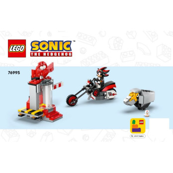 Notice / Instruction Lego® Sonic - L’évasion de Shadow - 76995