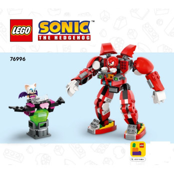 Notice / Instruction Lego® Sonic - Le robot gardien de Knuckles - 76996