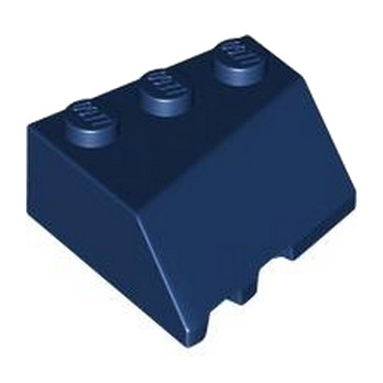 LEGO 6440474 RIGHT ROOF TILE 3X3, DEG. 45/18/45 - EARTH BLUE