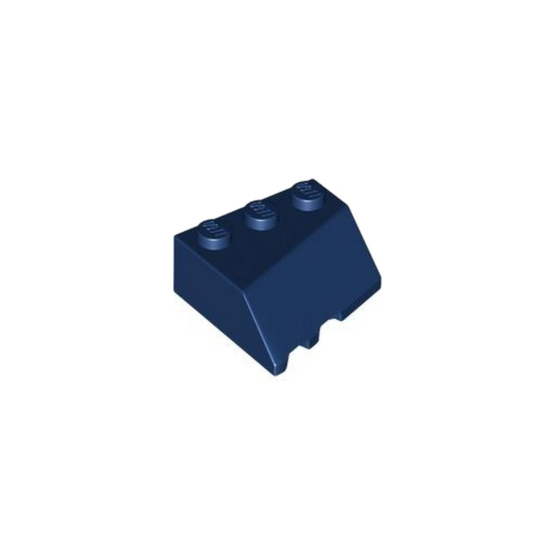 LEGO 6440474 RIGHT ROOF TILE 3X3, DEG. 45/18/45 - EARTH BLUE