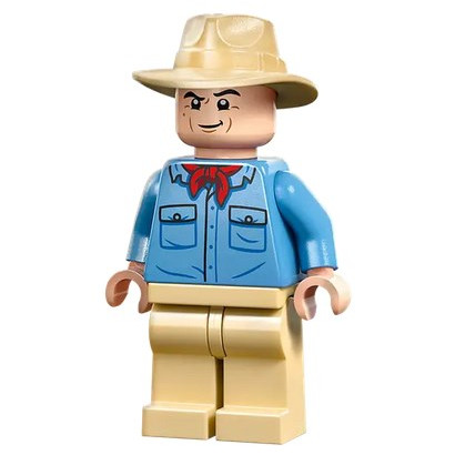 Minifigure Lego® Jurassic Park - Dr. Alan Grant