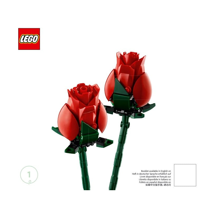 Instruction Lego® Bouquet of Roses - 10328