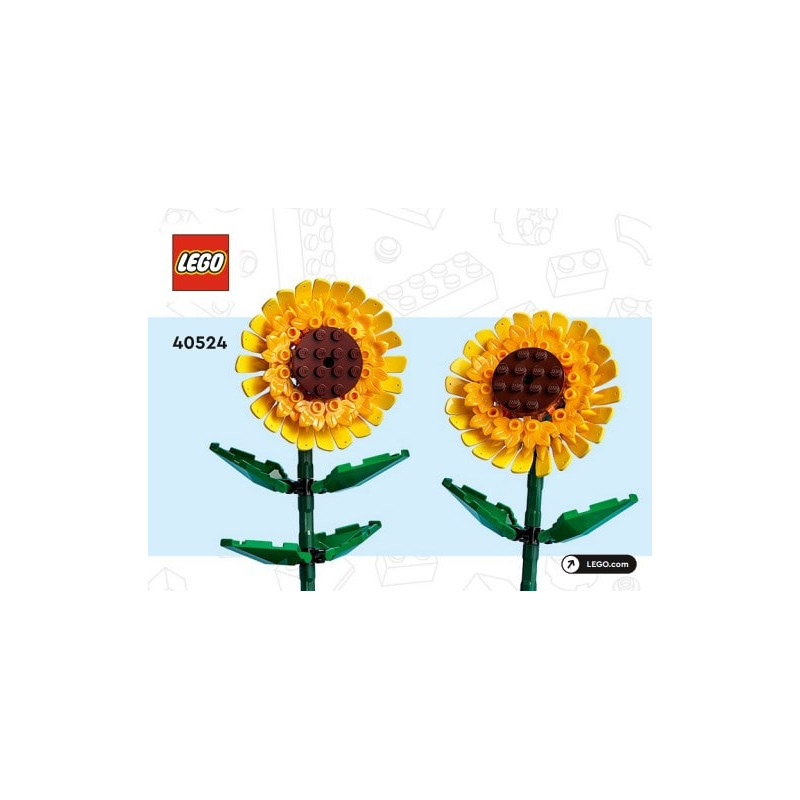 Instruction Lego® Sunflowers - 40524