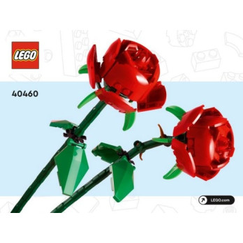 Notice / Instruction Lego® Les roses - 40460