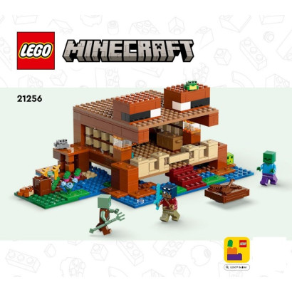 Instruction Lego Minecraft - The Frog House - 21256