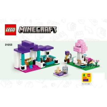 Notice / Instruction Lego Minecraft - Le sanctuaire animalier - 21253
