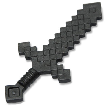 LEGO 6350506 WEAPON MINECRAFT SWORD - TITANIUM METALLIC