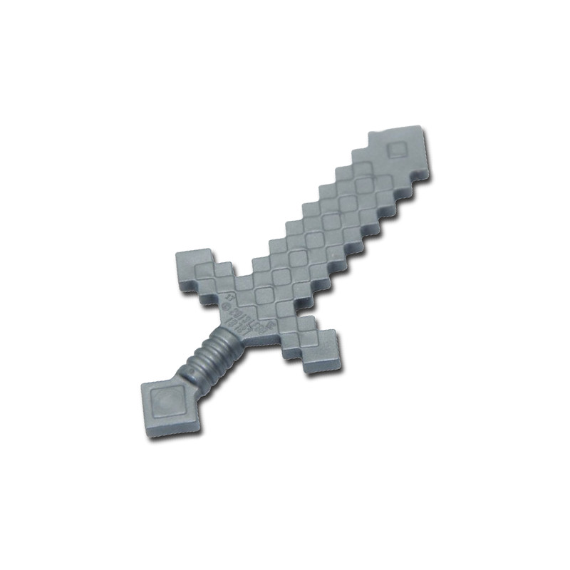 LEGO 6089098 ARME MINECRAFT EPEE - SILVER METAL