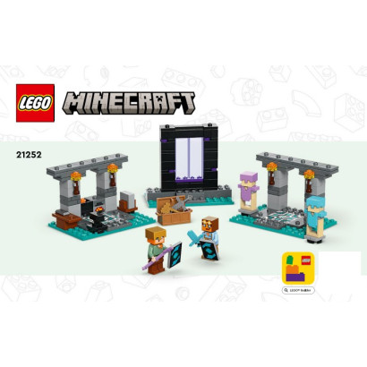 Instruction Lego Minecraft - The Armory - 21252