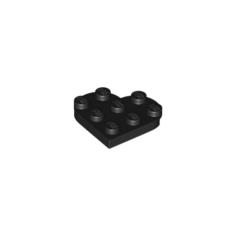 LEGO 6448733 COEUR 3X3 - NOIR