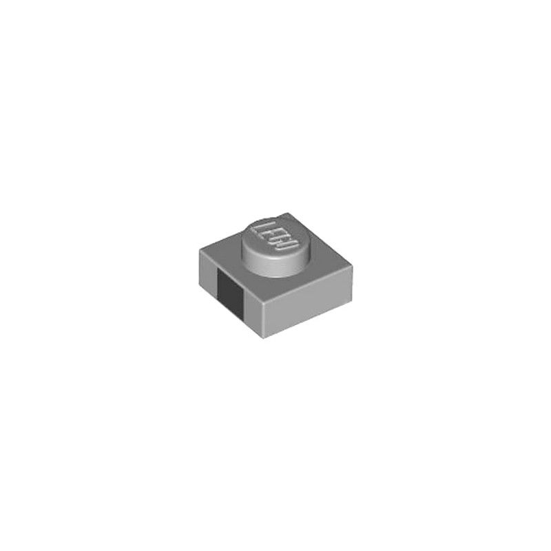 LEGO 6471716 PRINTED 1X1 - MEDIUM STONE GREY
