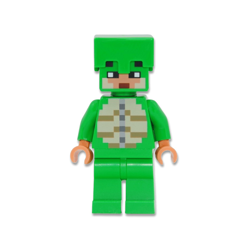 Minifigure LEGO® : Minecraft - Turtle Skin Warrior