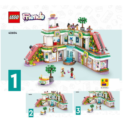 Notice / Instruction Lego® Friends - Le centre commercial de Heartlake - 42604