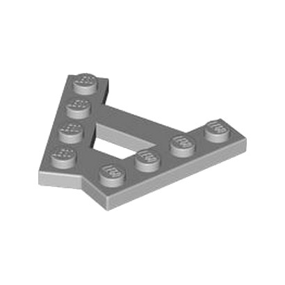 LEGO 6442144 PLATE (A) 4M 45° - MEDIUM STONE GREY