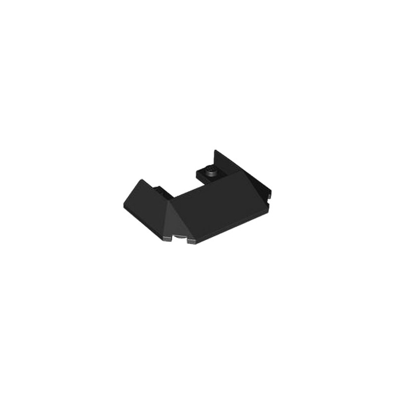 LEGO 6031790 ROOF FRONT 6X4X1 - BLACK