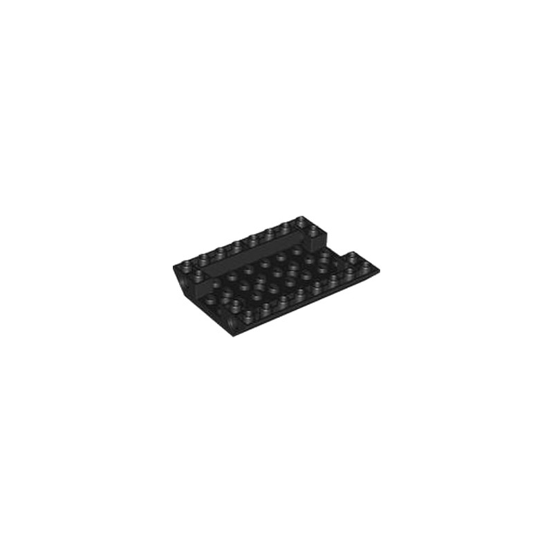 LEGO 6472683 ROOF TILE 6X8, INV. DEG. 45 - BLACK