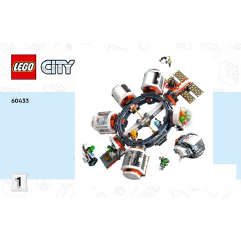 Notice / Instruction Lego® City - La station spatiale modulaire - 60433