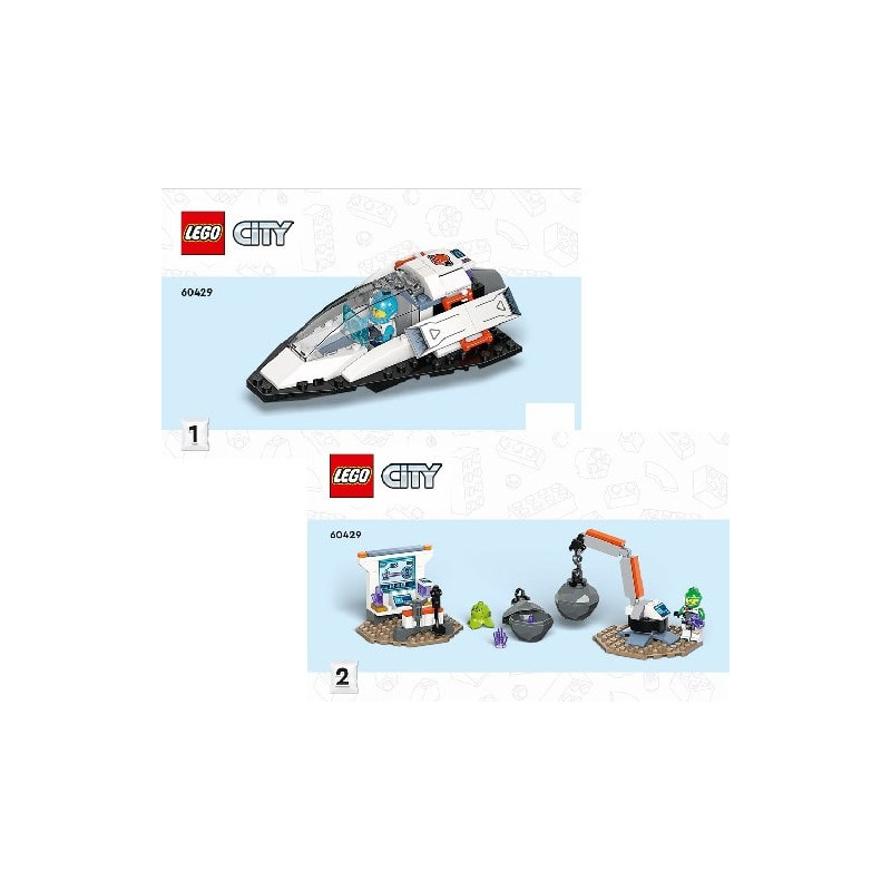 Instruction Lego® City - Spaceship and Asteroid Discovery - 60429