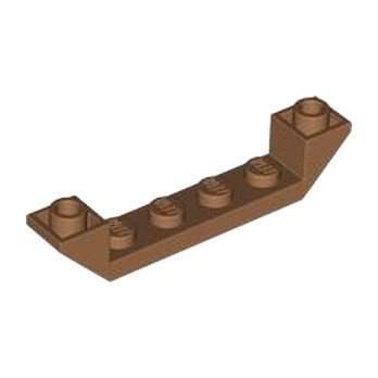 LEGO 6466240 INVERTED ROOF TILE 6X1X1 - MEDIUM NOUGAT