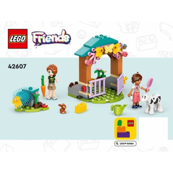 Notice / Instruction Lego® Friends - L’étable du veau d’Autumn - 42607