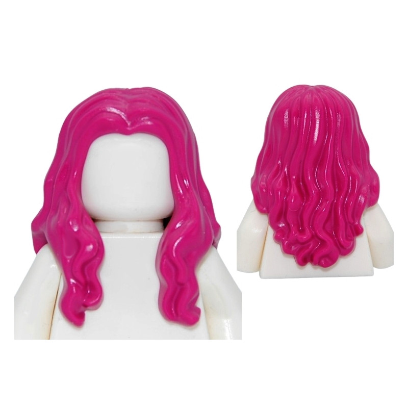 LEGO 6120856 LONG WOMAN HAIR - MAGENTA