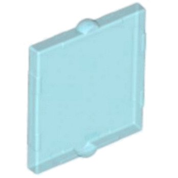 LEGO 4519613 GLASS FOR FRAME 1X2X2 - TRANSPARENT BLUE
