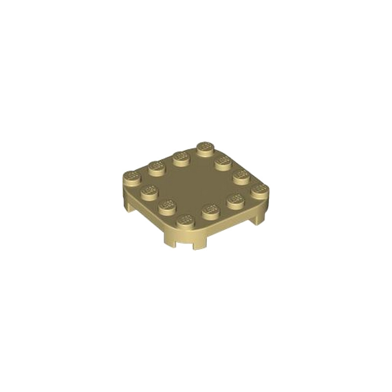 LEGO 6477326 PLATE, 4X4X2/3 - BEIGE