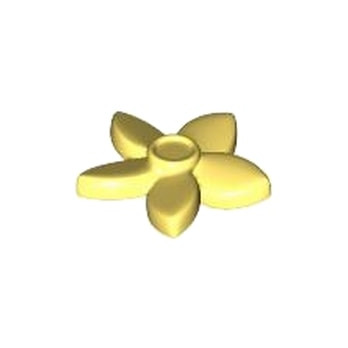 LEGO 6451205 HAIR ACCESSORY / FLOWER - COOL YELLOW
