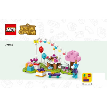 Instruction Lego Animal Crossing™ - Julian's Birthday Party - 77046