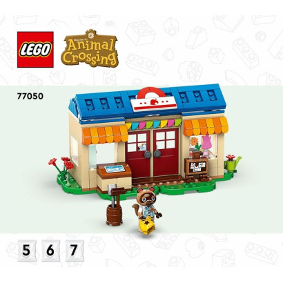 Instruction Lego Animal Crossing™ - Nook's Cranny & Rosie's House - 77050