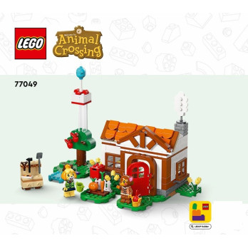 Notice / Instruction Lego Animal Crossing™ - Marie en visite - 77049