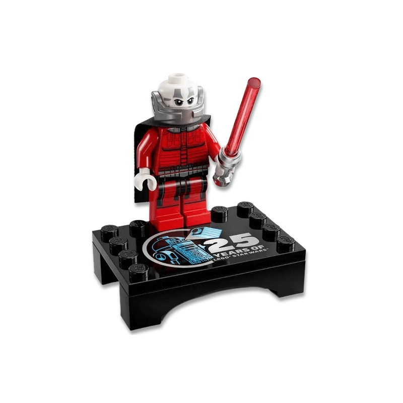 Mini Figurine Lego® Star Wars - Dark Malak + Plaque 25e anniversaire LEGO Star Wars