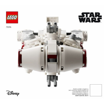 Instruction Lego® Star Wars Tantive IV™ - 75376